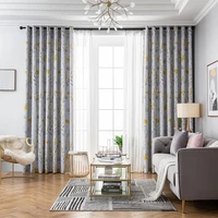 modern blackout curtains autumn cool pattern for living room window bedroom shading ready made finished drapes blinds b 2jl484
