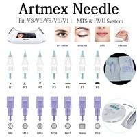 artmex needle fit v3 v6 v8 v9 v11 nano round mts amppmu system use for tattoo machine artmex needle 20pcs per set