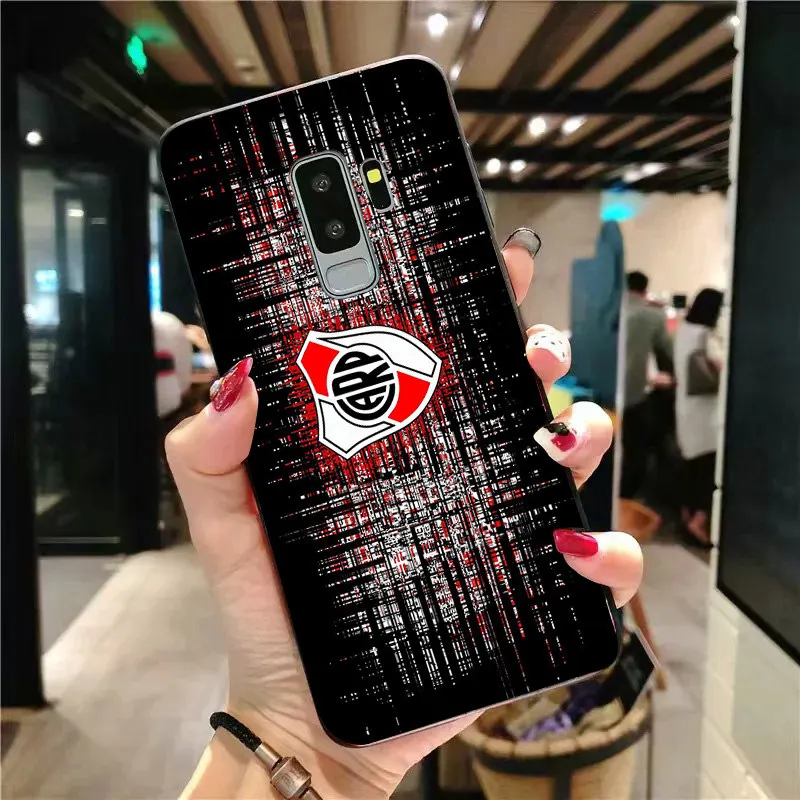 Чехол для телефона Pratto samsung Galaxy S10 S8 S9 Край DIY черный мягкий Уретановый