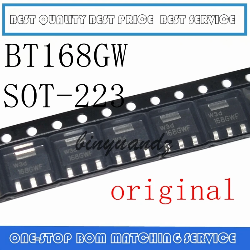 5 шт. ~ 20 BT168G BT168GW BT168GWF SOT 223 оригинал|Запасные части| |