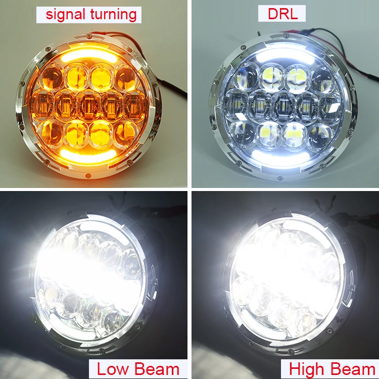 

led headlights7 inch 105w led round headlight super bright headlights accessories for jeep wrangler