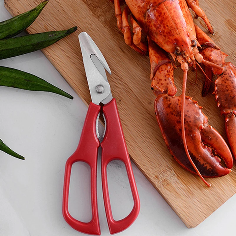 Новая нержавеющая сталь Омаров рыбы съемные креветки краба ножницы для