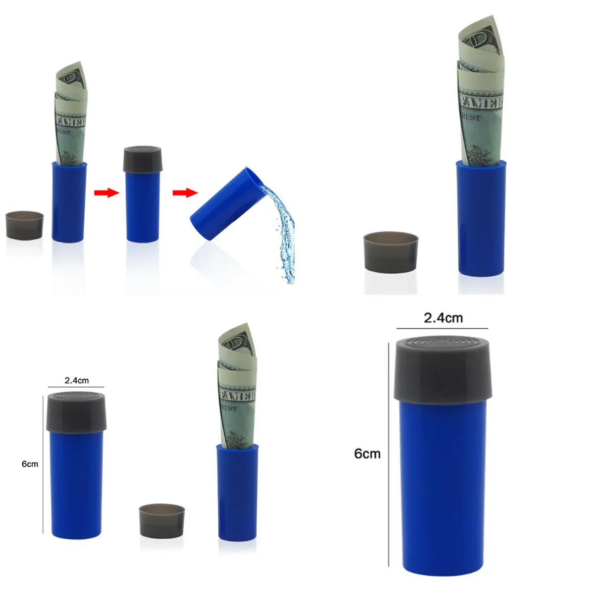 

1PC Gift For Kids New Eat Money Bottle Money Turns Into Water Magic Prop Magic Toy Children Adults Play Joke