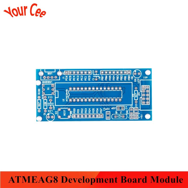 Плата разработчика минимальной конфигурации ATMEAG8 системная плата в посылка