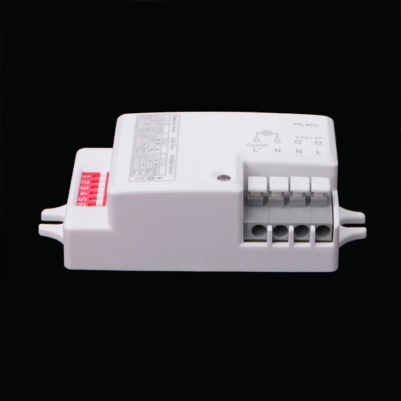

AC 220V-240V/50Hz Microwave Sensor Body Motion Detector For LED Light 6XDD
