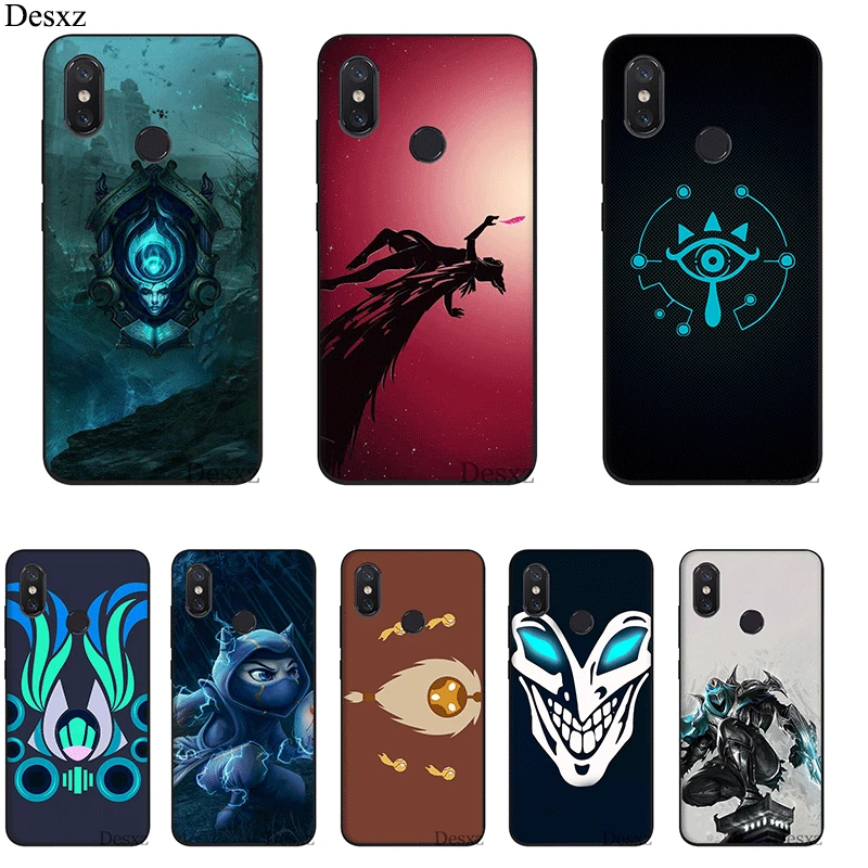 Чехол для мобильного телефона из ТПУ Xiaomi Redmi Note 4 4X5 6 7 Pro 5A чехол игры League Of Legends