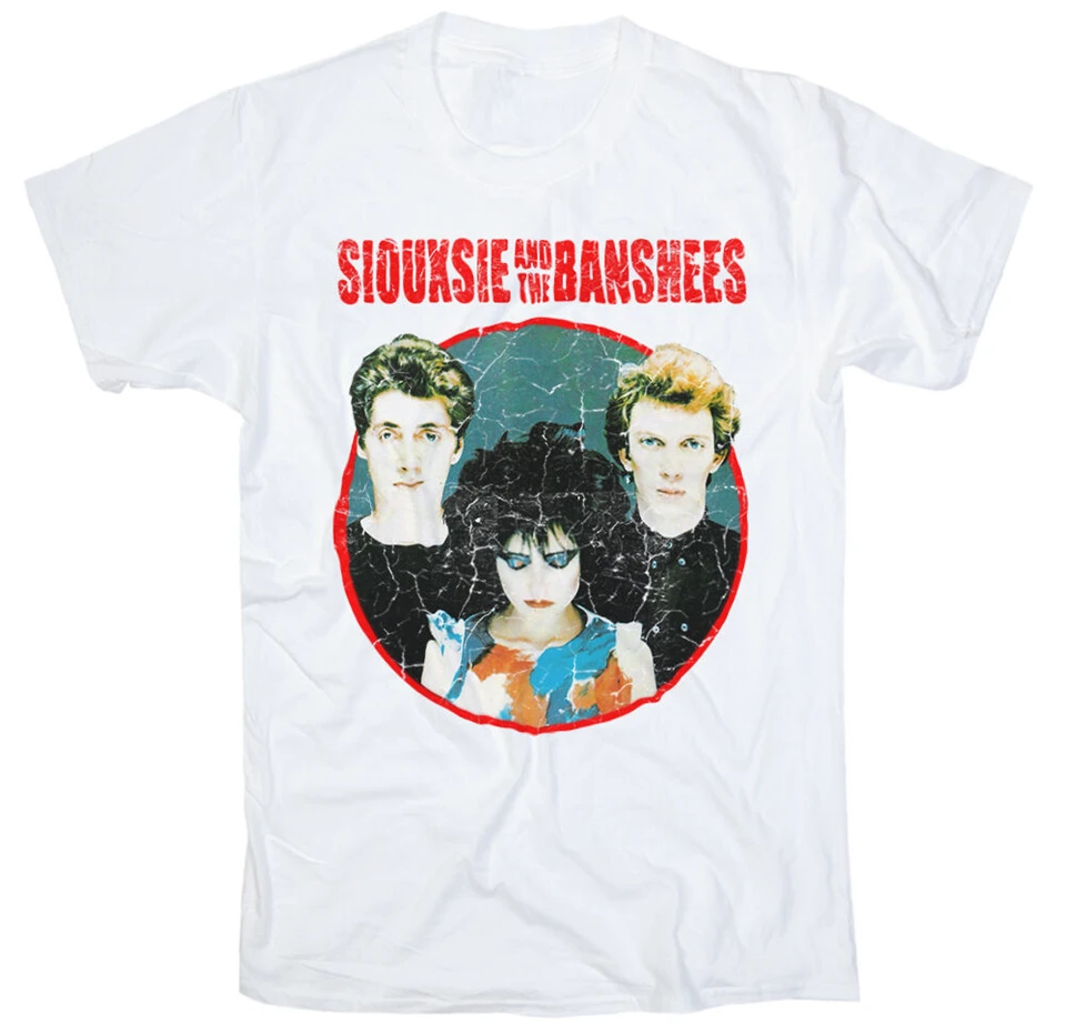 Новая мужская и женская футболка Siouxsie And The Banshees Sioux Music размеры S M L Xl