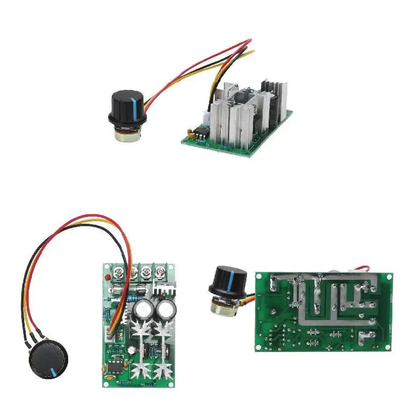 Модуль контроллера вентилятора PWM 1200W 20A DC 12 V/24 V/36 V/48 V/60 V 25KHZ DC120|Контроллер