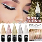 Новинка 2022, жидкие тени для век, хайлайтер, блестки, тени для век, перламутровые, лежащие, шелкопряда, водостойкие, стойкие, блестящие, косметика для век