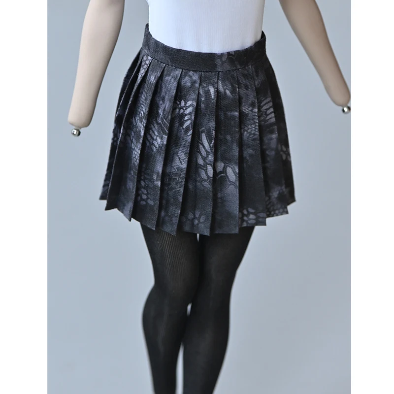 

1/6 масштаб женская фигура юбка короткая плиссированная юбка подходит для 12 дюймов фигурку куклы аксессуары для тела