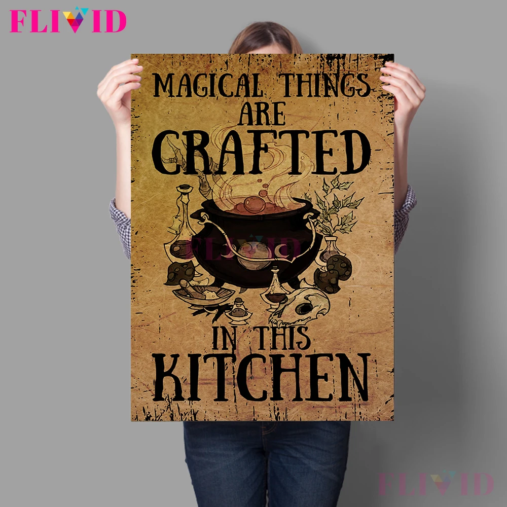 

Настенная картина "Ретро Ведьма"