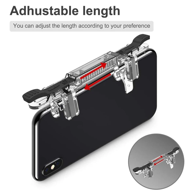 Top Deals Mobile Game Controller for PUBG/Rules of Survival Trigger Aim Button Joystick iPhone/Android Smart Phones | Электроника