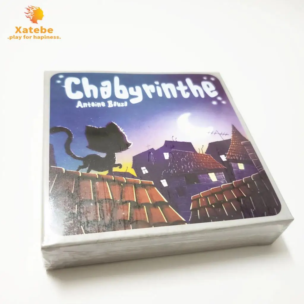 

New Chabyrinthe Board Game full English version for home party adult Financing Family playing cards game 43 cards Boy Gift Fun