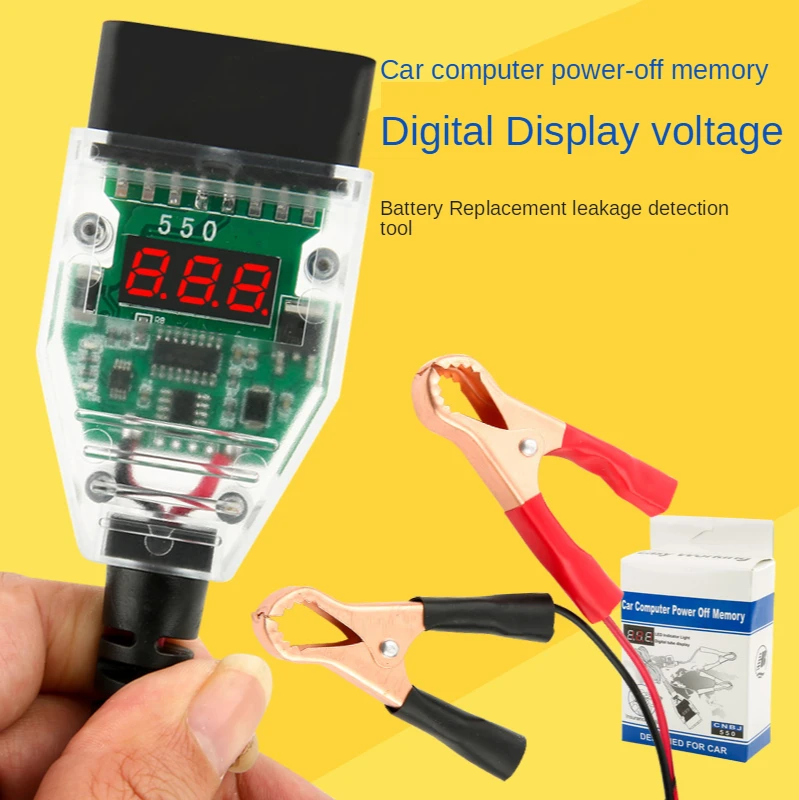 HOWHI Car Computer Power Off Memory OBD Replacement Battery Continuous Tool Leakage Detection | Автомобили и мотоциклы