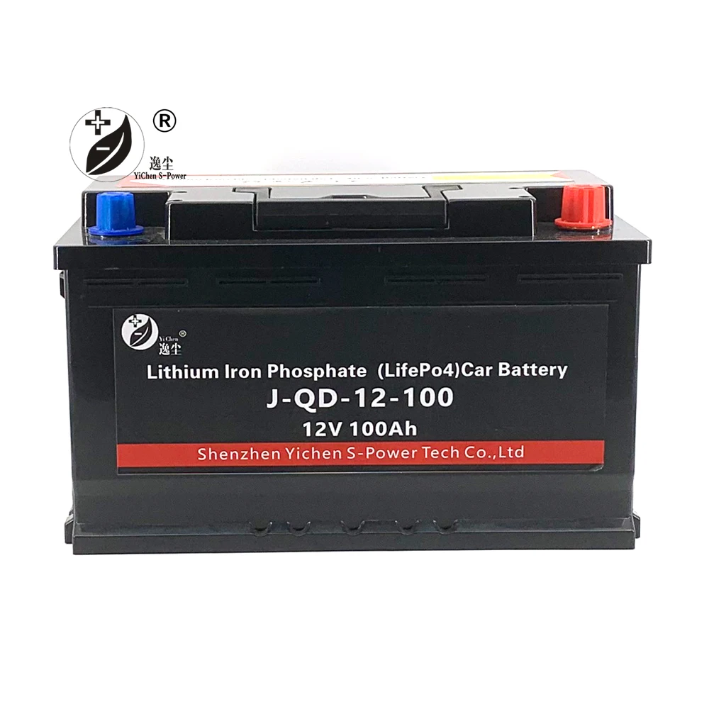 

Fast Delivery car battery 5years warranty Powerful 12V 100Ah Car start Lifepo4 battery use replacing lead acid cars battery