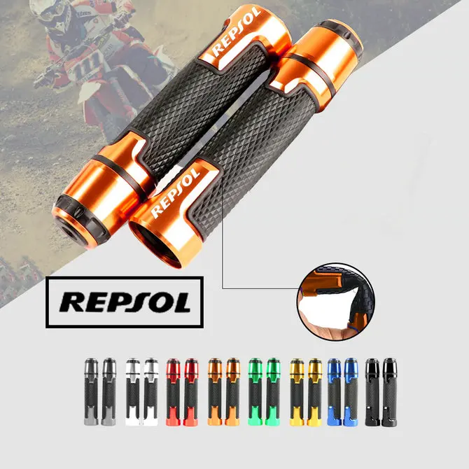 7/8 ''22 мм аксессуары для мотоциклов наконечник для ручных ручек для HONDA REPSOL CBR250R CBR300R/F CB500F/X CB190R/X