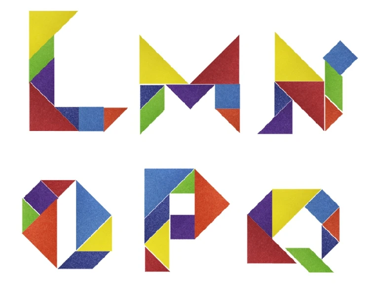 Новинка 9 мм фетровая ткань Tangram Pantern ручной работы дизайнерский Сделай Сам креативный интересный Фотофон для стен