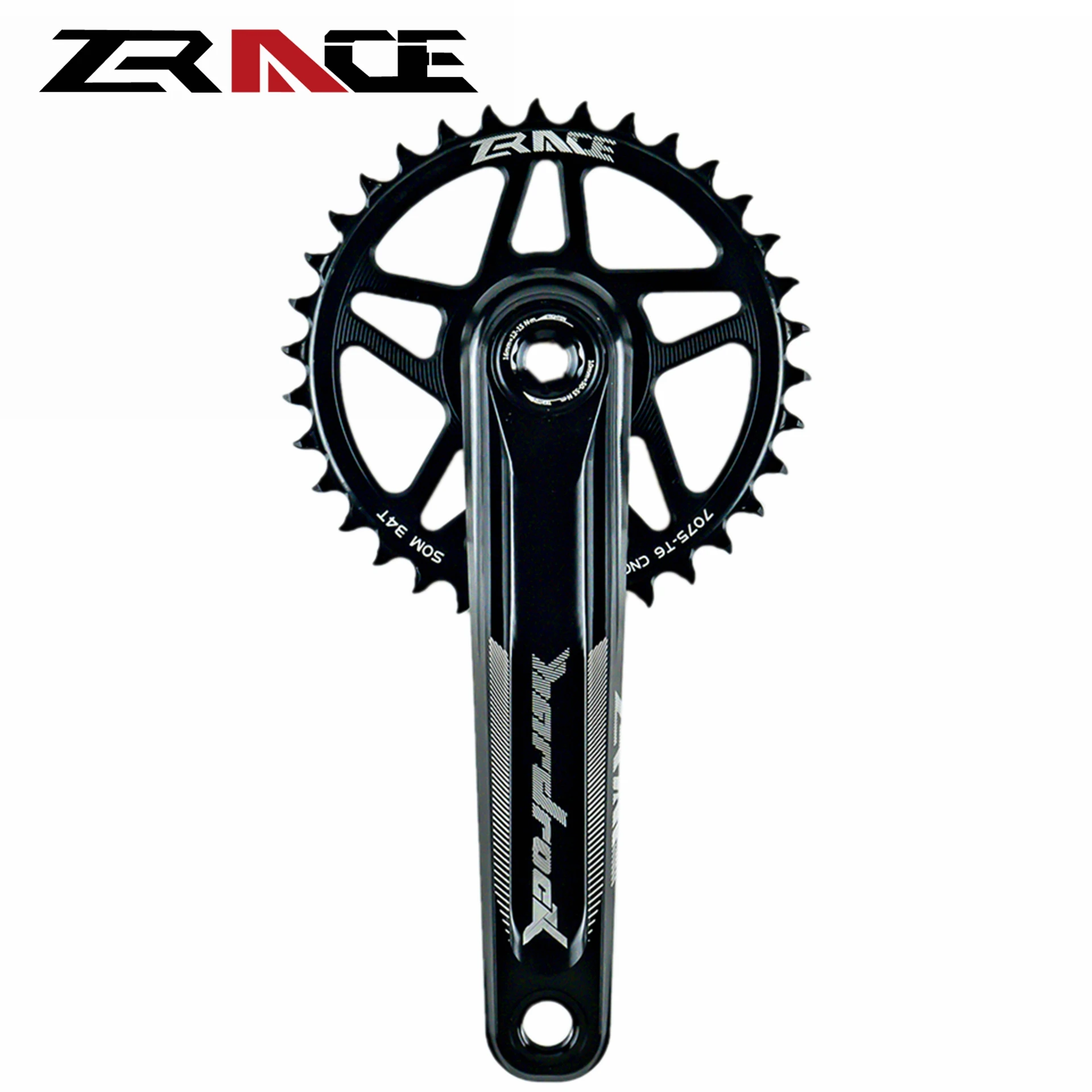 ZRACE HARDROCK 1x10 11 12 скоростной кривошипник Орлиный зуб для MTB XC / TR DH FR 170 175 мм 32T/34T/36T BB83