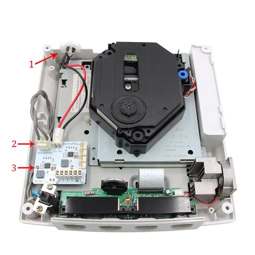 Блок питания для Sega Dreamcast PICO 110-220 В 12 панели | Электроника