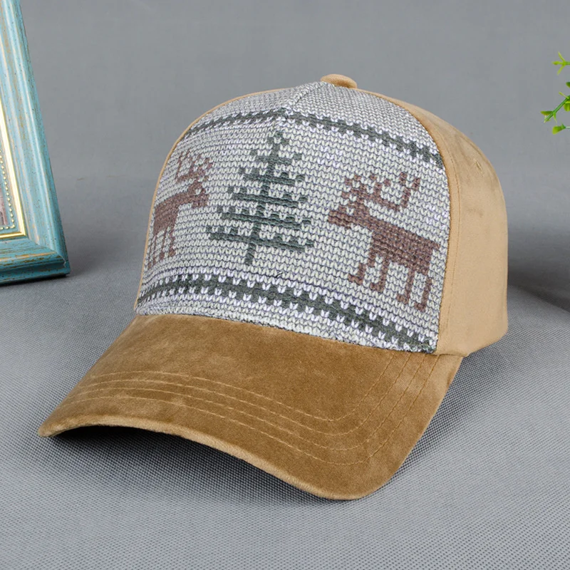 

2021 Winter Male Winter Suede Sport Hats Old Man Outdoors Warm Knitted Cap Big Head Men Plus Size Baseball Caps 56-60cm