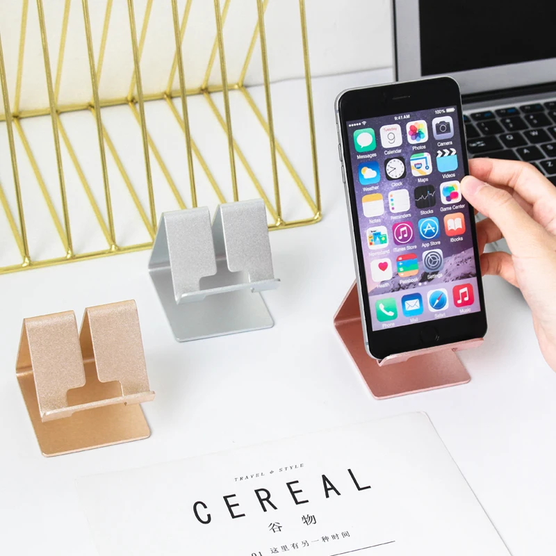 Роскошный Универсальный Настольный держатель для телефона деловой карт
