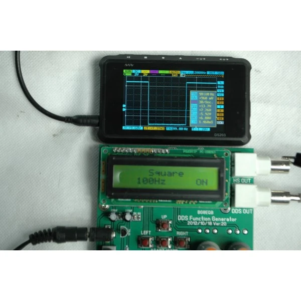 

1~65534Hz Offset 0.5~5Vpp Amplitude 0.5~14Vpp DDS Function Signal Generator Sine Square Triangle ECG Electrocardiogram Wave
