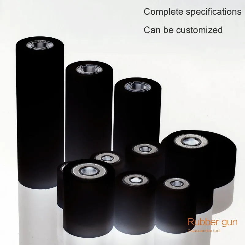 Диаметр 40 мм отверстие 10 черный полиуретановый подшипник твердое поверхностное