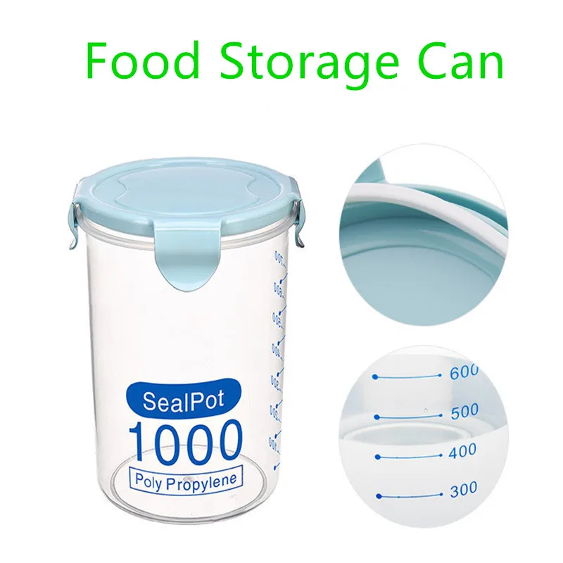 FASOTY прозрачные пластиковые герметичные банки для хранения продуктов контейнеры