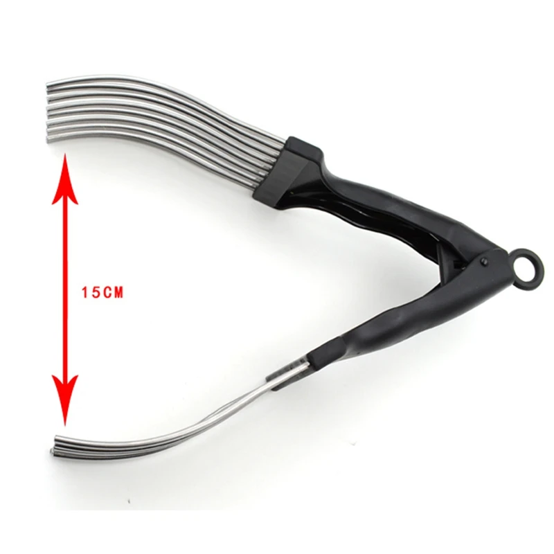 Барбекю на открытом воздухе Нержавеющая сталь еда зажим для хлеба Зажим барбекю