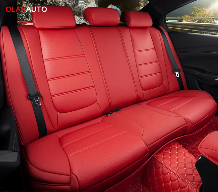 Пользовательские автомобильное сиденье из кожи чехол для mitsubishi outlander xl 3 ASX Pajero sport lancer 9 аксессуары Чехлы для автомобиля