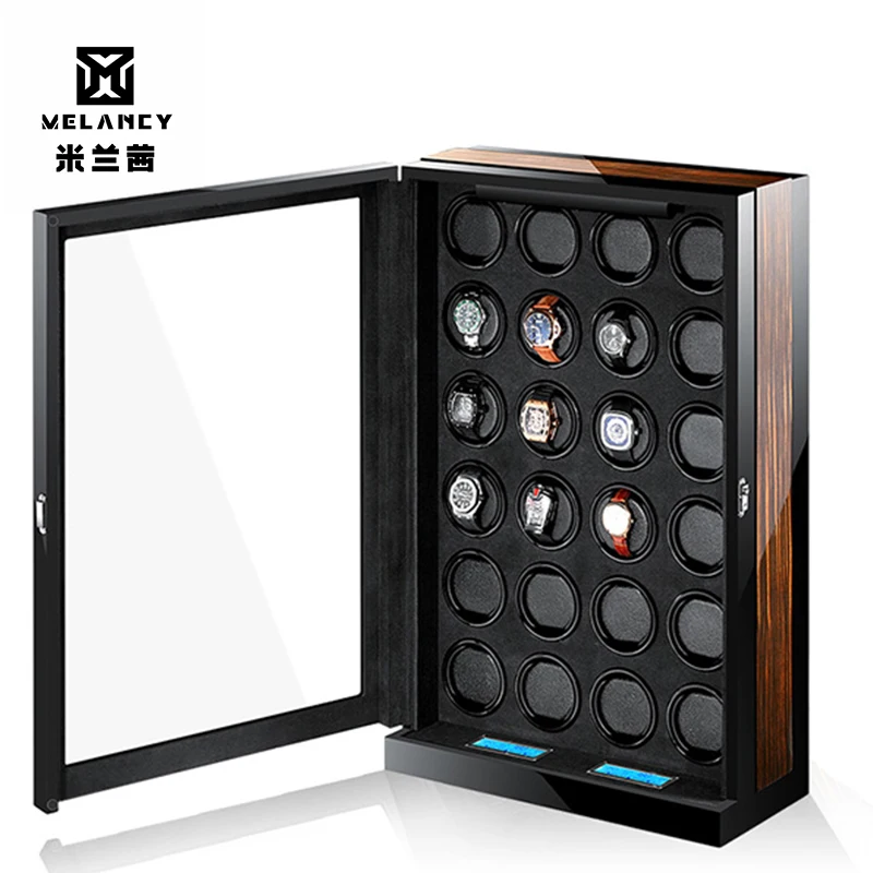 Роскошное автоматическое устройство для намотки часов дисплей 24 дюймовых