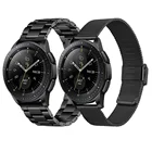 Наборы ремешков для Samsung Galaxy Watch 46 ммGear S3 22 мм 20 мм, сетчатый Браслет Миланская петля из нержавеющей стали для active 2 40 мм 44 мм