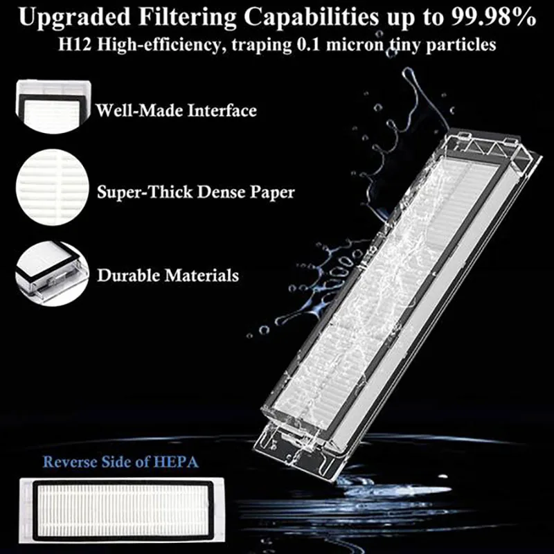 

Main Brushes Filters Side Brush for Xiaomi Mijia 1C ing Robot Vacuum Cleaner Replacement Parts
