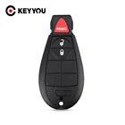 Чехол для смарт-ключа KEYYOU, для Jeep Grand Cherokee, Chrysler 300, для Dodge Challenger