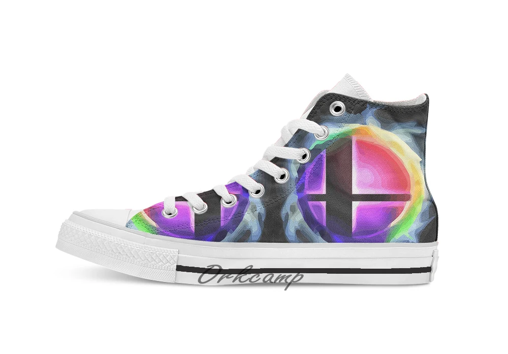 Smash Ball/Повседневная парусиновая обувь с высоким берцем на шнуровке Кроссовки