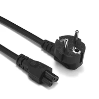 eu power adapter supply cord 1 5m 2m 3m euro plug iec c5 power cable for hp notebook asus dell laptop computer monitor lg tv