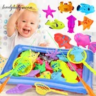 Детская игрушка для рыбалки для мальчиков и девочек, набор магнитных игрушек для игры в воде, детские игрушки для ванной, рыба, горячий подарок, Детские интерактивные игрушки для родителей и детей на открытом воздухе