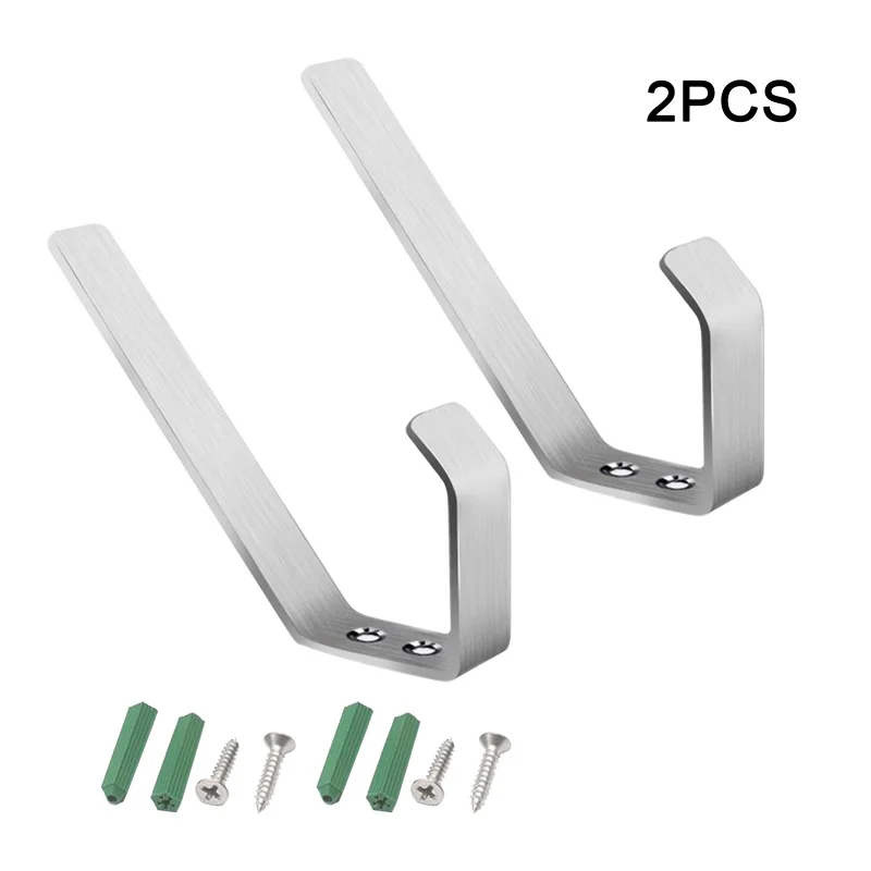 

Helmet Hook 2Pcs Motorcycle Helmet Holder Hook Jacket Hanger Home Luggage Hook Multipurpose Wall Mount Rack For Cabinet Door New