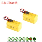 Перезаряжаемый аккумулятор 4,8 В, 700 мА  ч, 4,8 В, 4 батарейки типа АА для радиоуправляемых игрушек, лодок, автомобилей, танков, роботов, пистолетов, 1-10 шт.