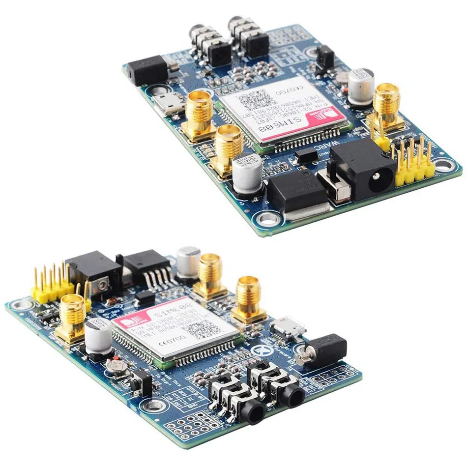 SIM808 вместо SIM908 модуля GSM GPRS GPS макетная плата IPX SMA с антенной доступная для Raspberry Pi