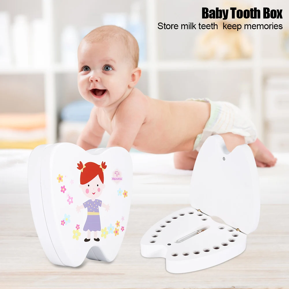 Коробка для выпавших детских зубов сохранить молочные зубы деревянная коробка