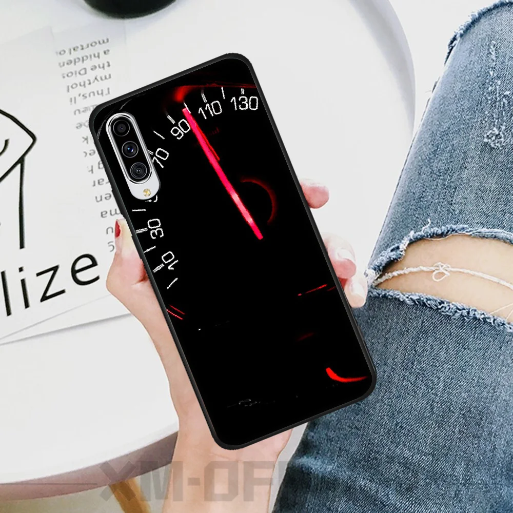 BaweiTE крутой Автомобильный спидометр DIY Окрашенные Bling чехол для телефона Samsung A6 6S