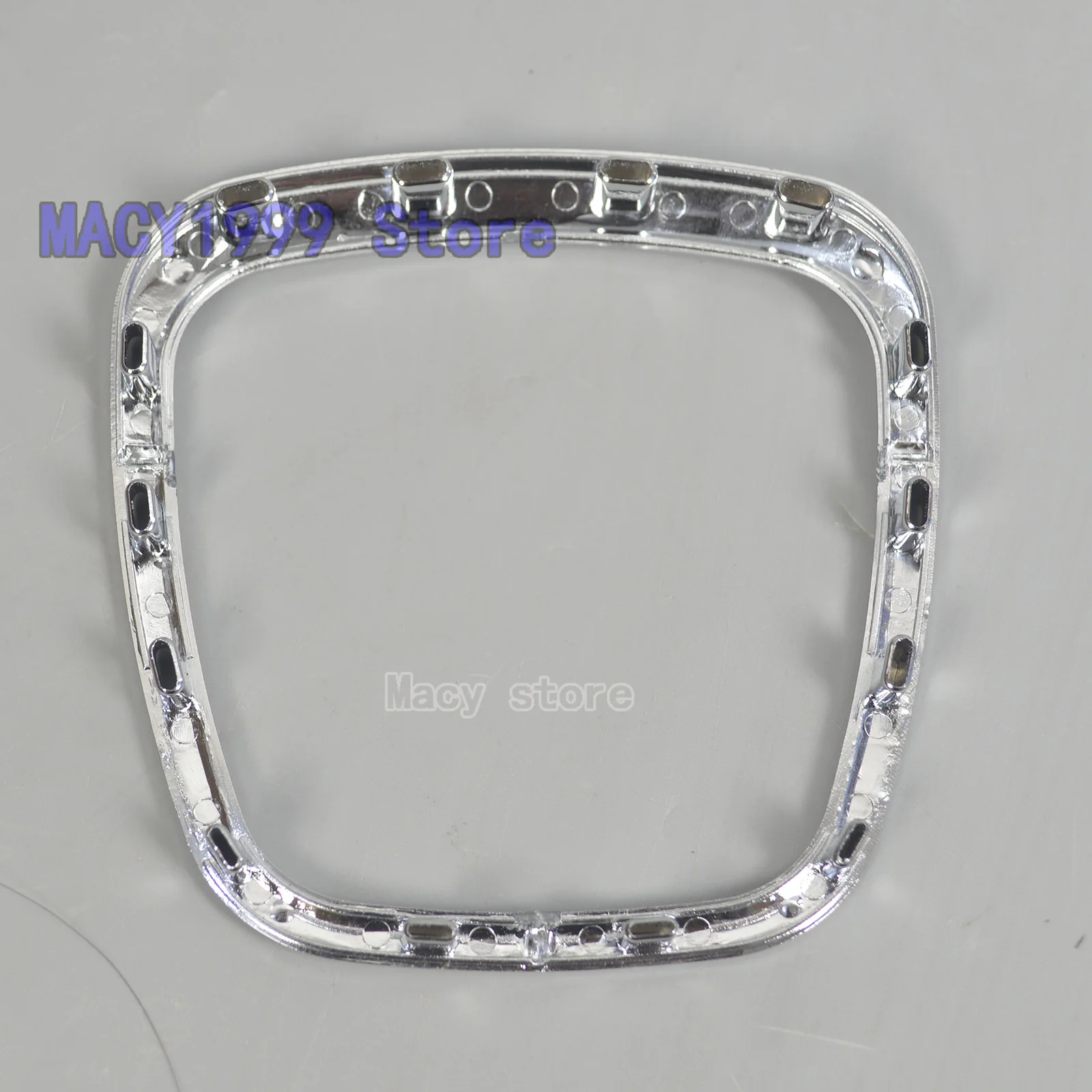 АБС пластик хром руль декоративная отделка эмблема в центре рамка пайетки