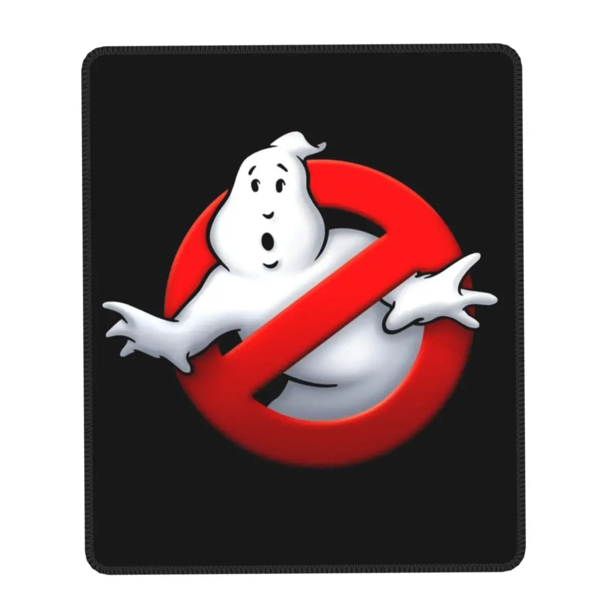 

Ghostbusters Logo Gamer Mouse Pad Anti-Slip Rubber Base Mousepad Supernatural Comedy Film Office Laptop Computer Desk Mat Pads
