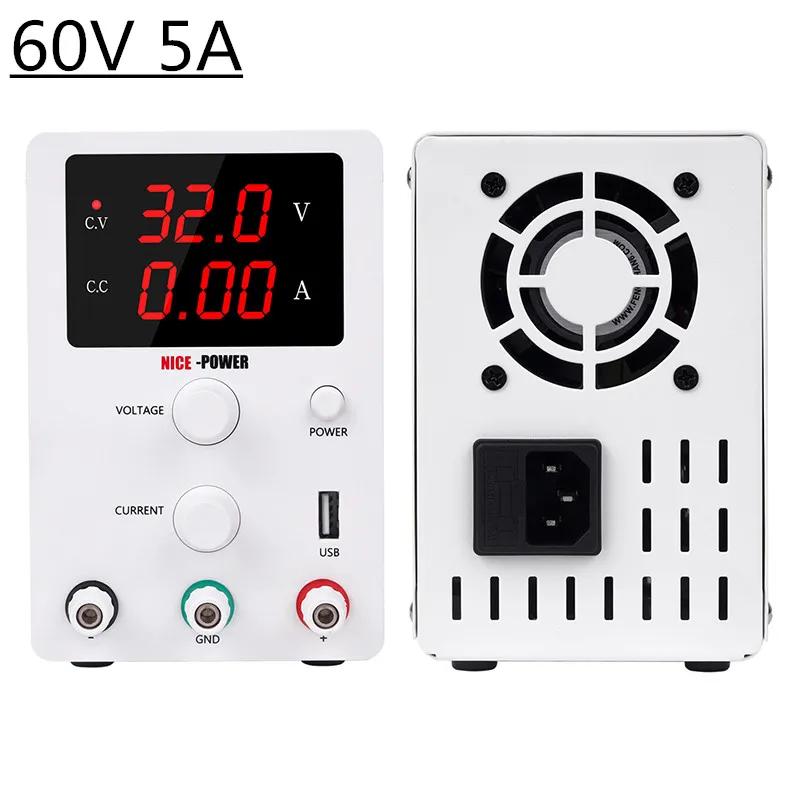 R SPS605 60V 5A мини Высокоточный светодиодный Дисплей лаборатория Регулируемый