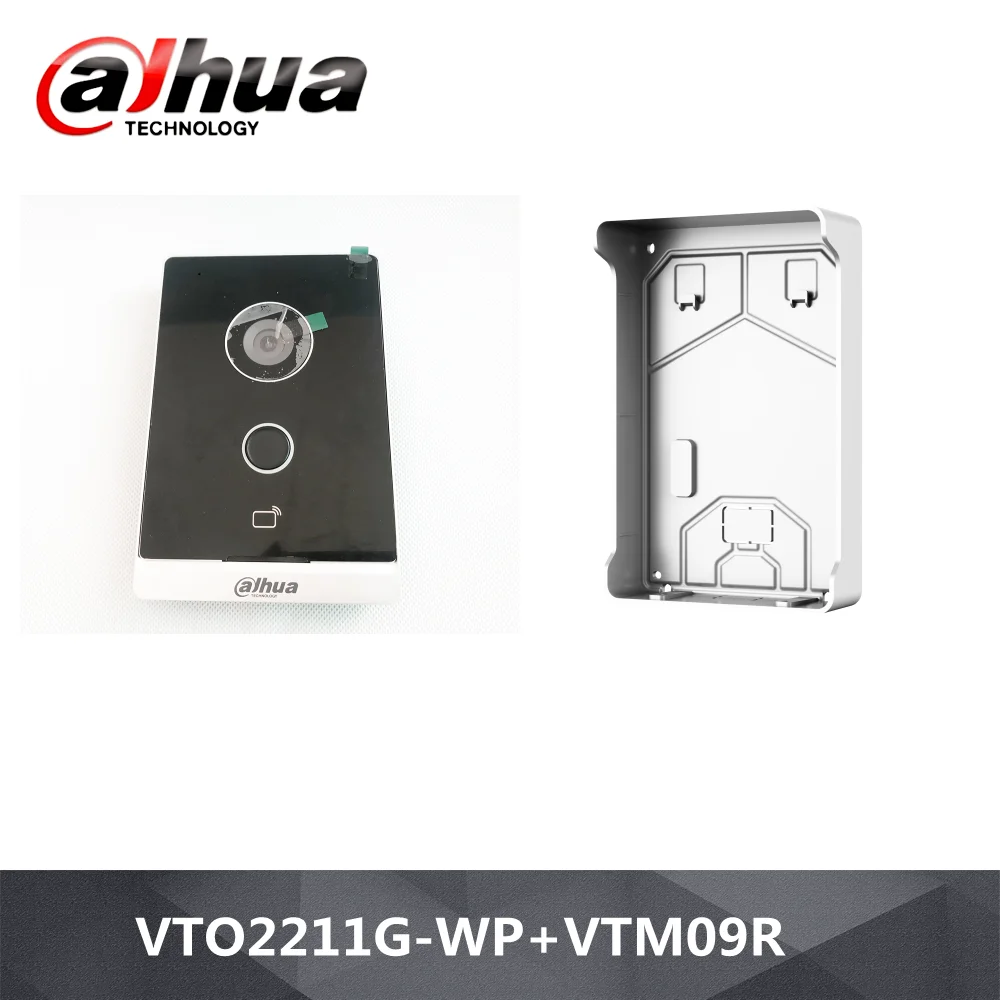 Dahua VTO2211G WP Poe видеодомофоны VTM09R Wifi наружная станция двухстороннее аудио и Голос