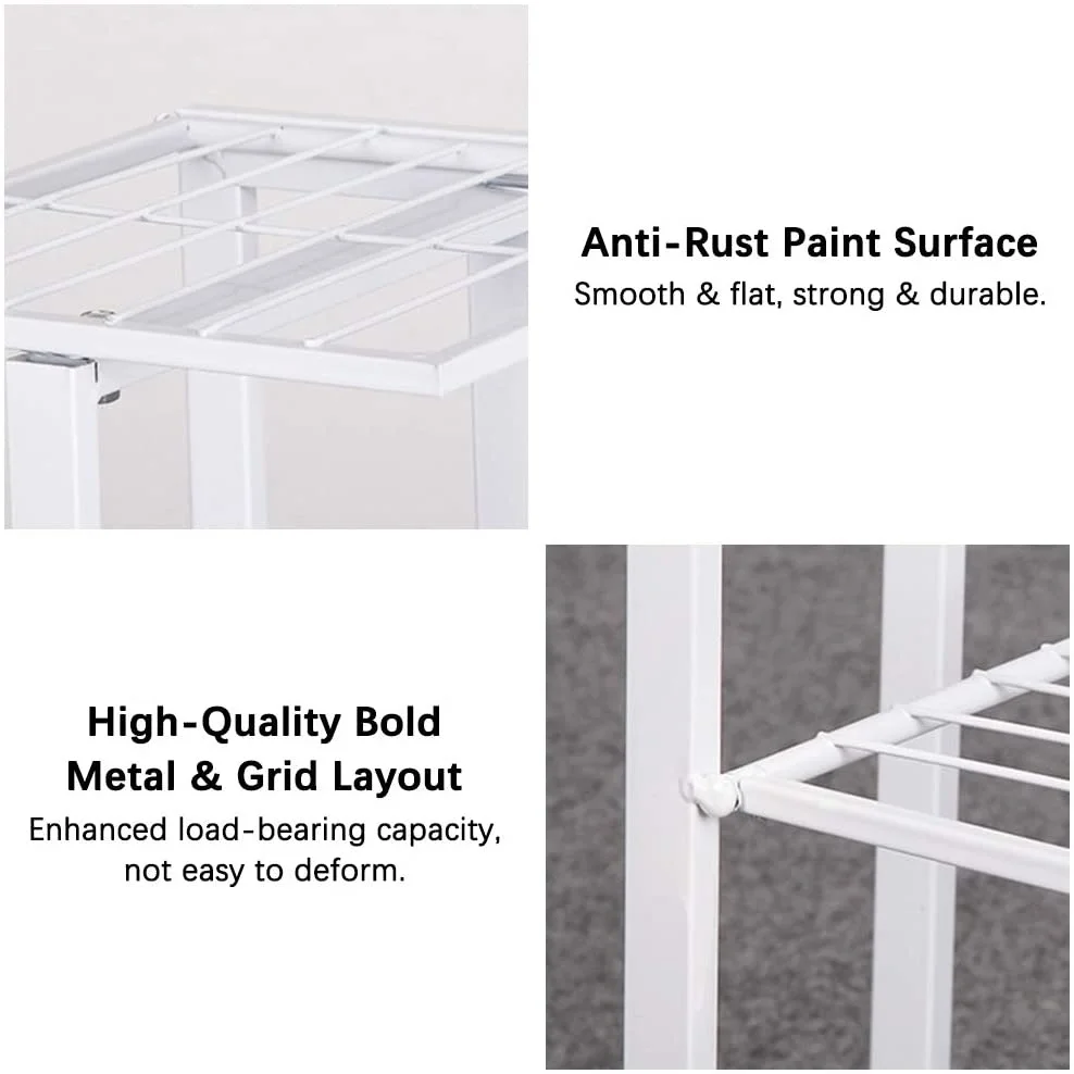 7 ярусов металлический держатель для растений 8 цветочных горшков полки стеллаж