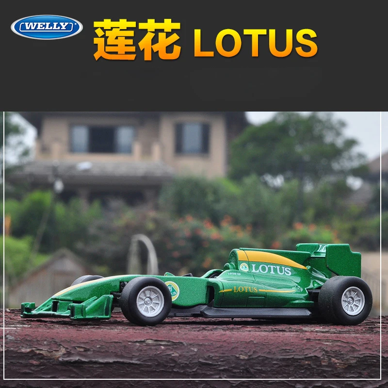 Welly 1:36 Масштаб металла F1 Formulaa лотоса гоночный автомобиль модель моделирование T125