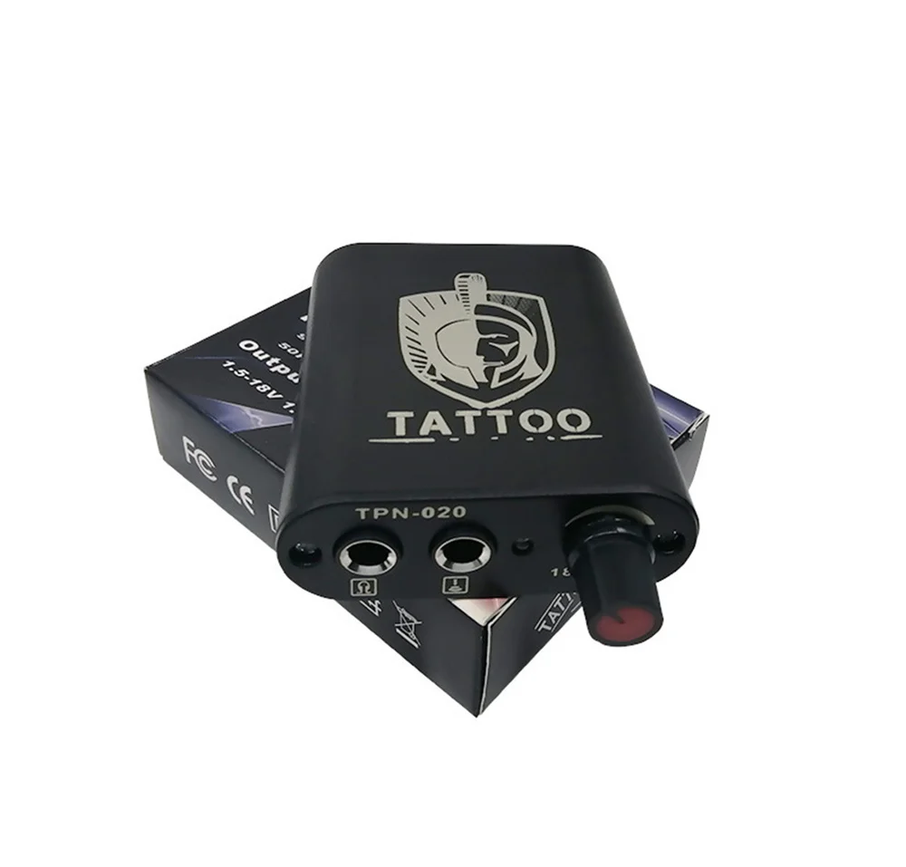 

Portable Mini Tattoo Power Supply Professional Black Power Supply Human Body Art Tools Beauty Salon Products Tattoo Accessories