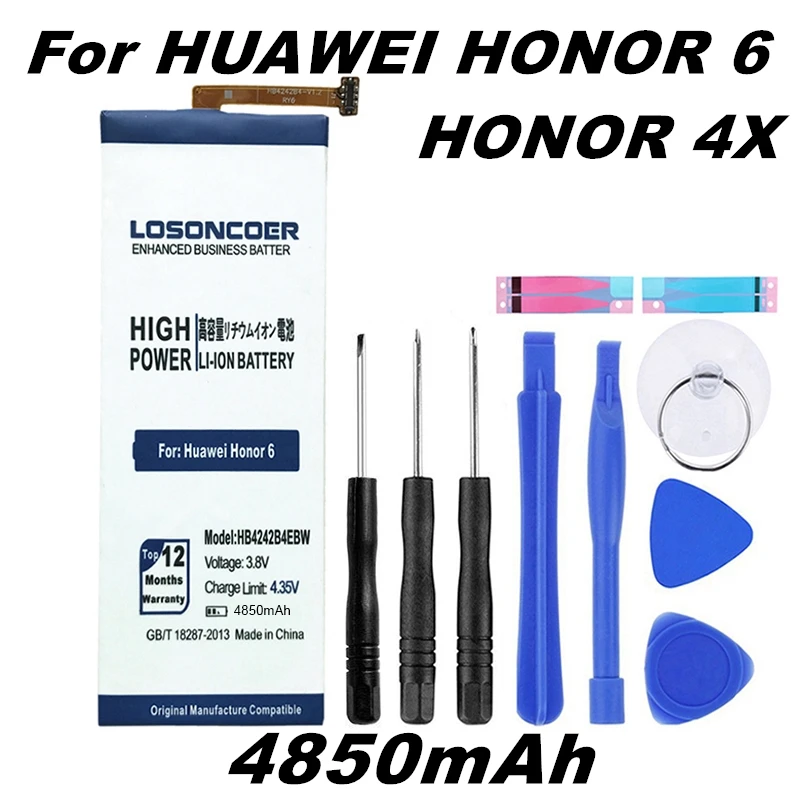 HB405979ECW HB416683ECW HB366481ECW HB4242B4EBW Батарея для huawei для НУА Вэй слава 6 4X P9 P10 P20 Lite G9 Honor 5C 8/Nexus 6 P/6A Батарея